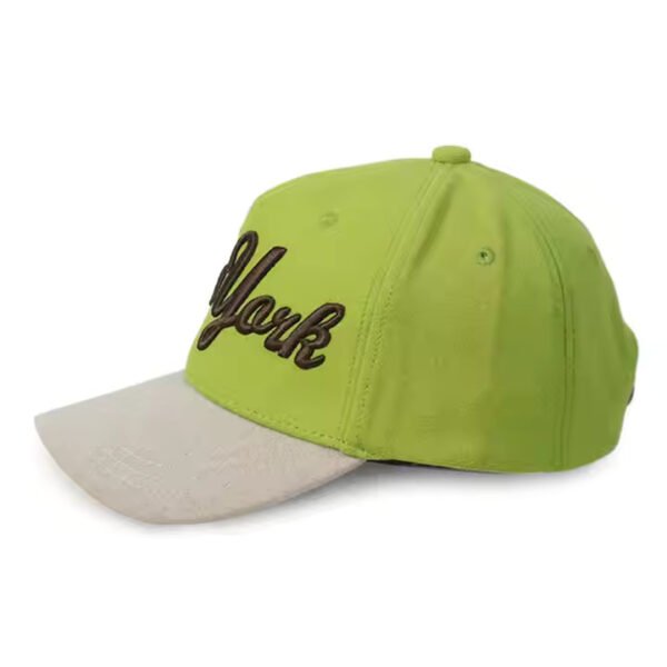 Custom 5 Panel Hats – New York Embroidered Baseball Cap - Image 2
