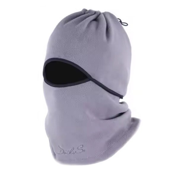 Full-Face Beanie Camo Mask – Camouflage Acrylic Knit for Cold Weather - Image 3