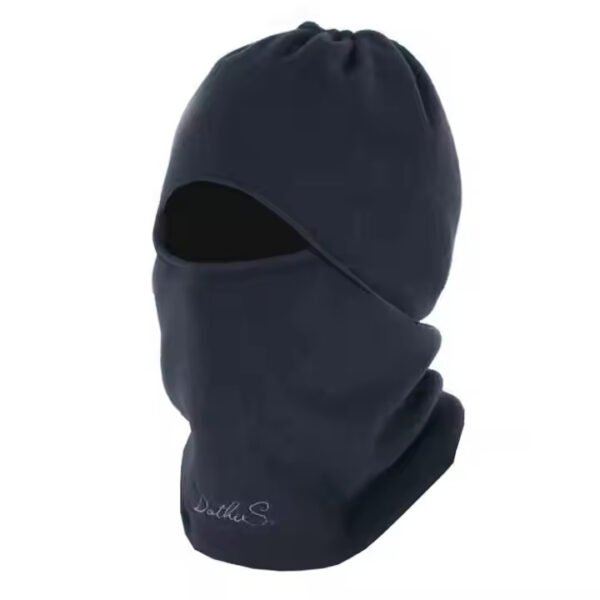 Full-Face Beanie Camo Mask – Camouflage Acrylic Knit for Cold Weather - Image 2