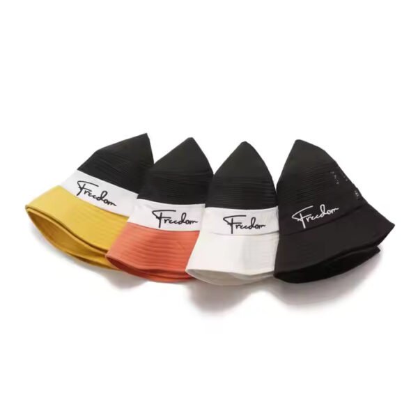 Colorblock Bucket Hat Fisher Style with Mesh Vent – Custom Logo Outdoor Hat - Image 6