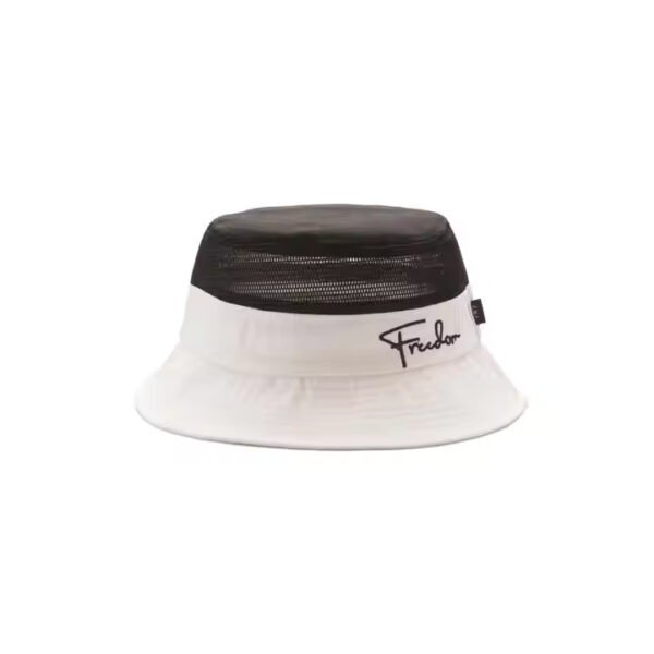 Colorblock Bucket Hat Fisher Style with Mesh Vent – Custom Logo Outdoor Hat - Image 4