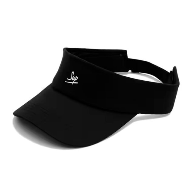 Yellow Cotton Womens Sun Visors – Embroidered Sport Hat for Golf & Tennis - Image 4