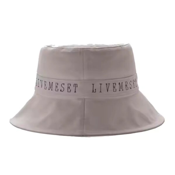 White Cotton Bucket Hats Bulk – Embroidered Logo | Bulk Available - Image 2