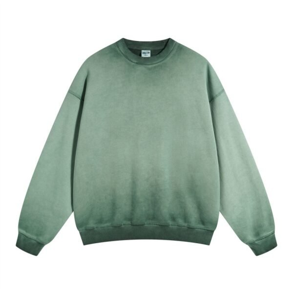 Primitive Hoodie – Washed Blue Vintage Crewneck Sweatshirt - Image 8