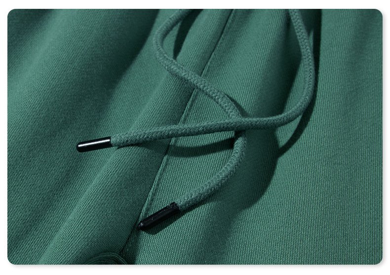 Unisex Heather Grey Cotton Cuffed Pants with Marled Texture - Image 14