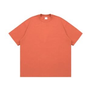 Orange unisex t-shirt – heavyweight 305G cotton streetwear tee with relaxed fit.