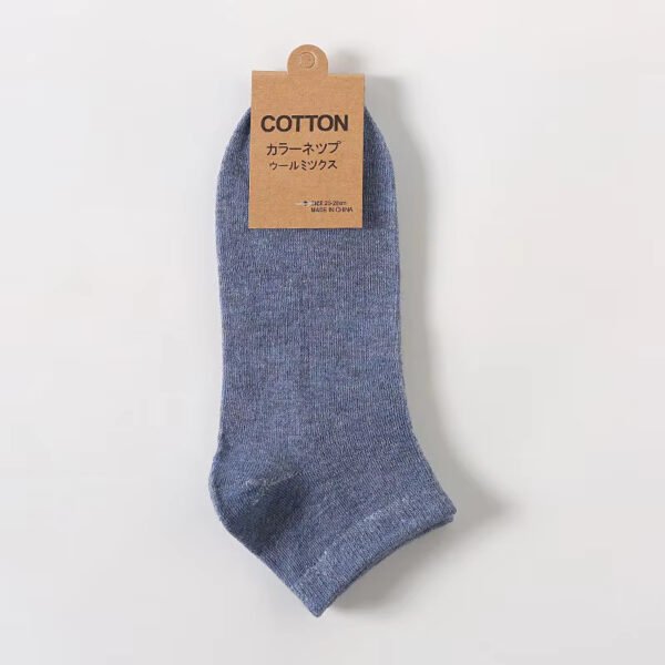 Brown Pure Cotton Short - Tube Socks - Sock Template (Adult & Child Sizes) - Image 2