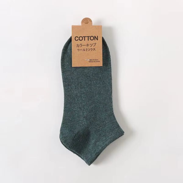Brown Pure Cotton Short - Tube Socks - Sock Template (Adult & Child Sizes) - Image 4