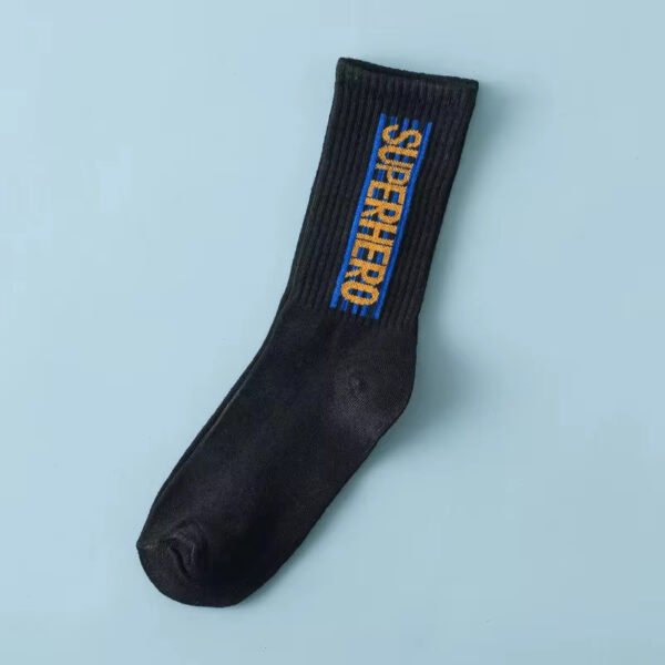 Personalized Compression Socks – “Yeah Right” Cotton Crew Socks for Adults - Image 4