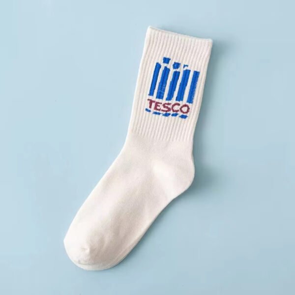 Personalized Compression Socks – “Yeah Right” Cotton Crew Socks for Adults - Image 3