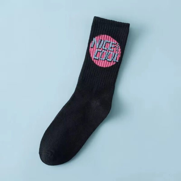 Personalized Compression Socks – “Yeah Right” Cotton Crew Socks for Adults - Image 11