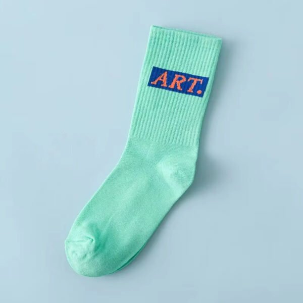 Personalized Compression Socks – “Yeah Right” Cotton Crew Socks for Adults - Image 12