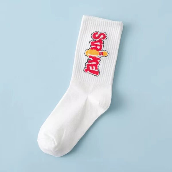 Personalized Compression Socks – “Yeah Right” Cotton Crew Socks for Adults - Image 13
